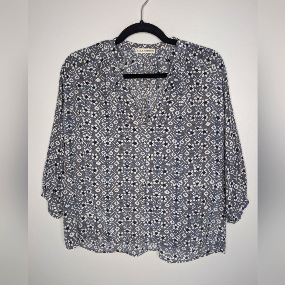 Ulla Johnson Silk Blouse sz 0